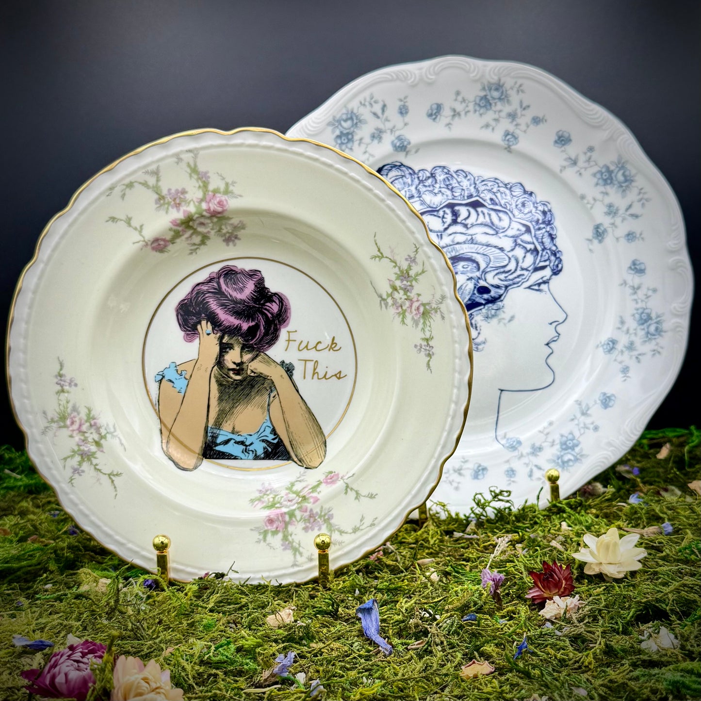 'So Lady Like,' Old Rose (8.25 in plate)