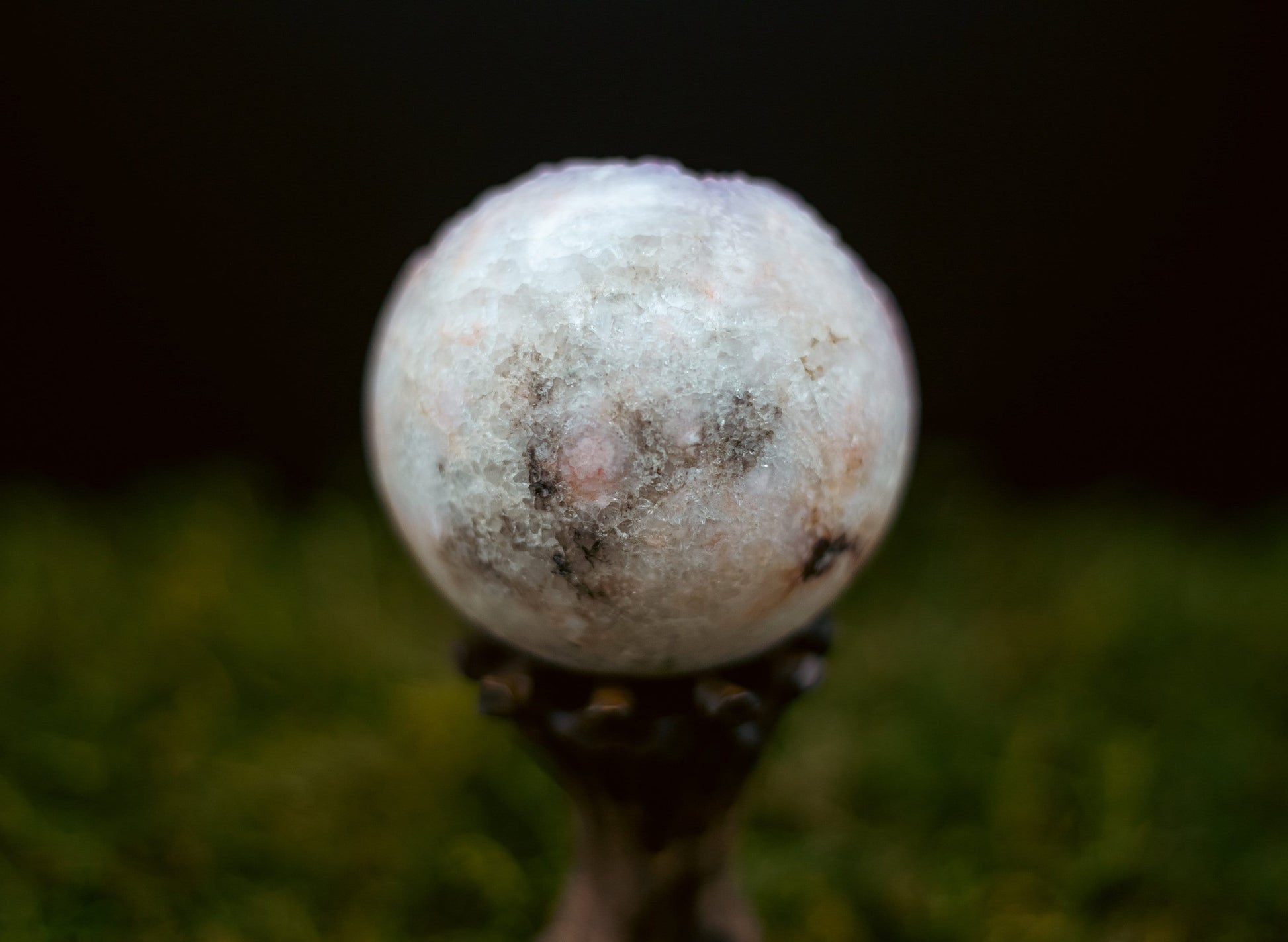 Pink Amethyst Druzy Sphere