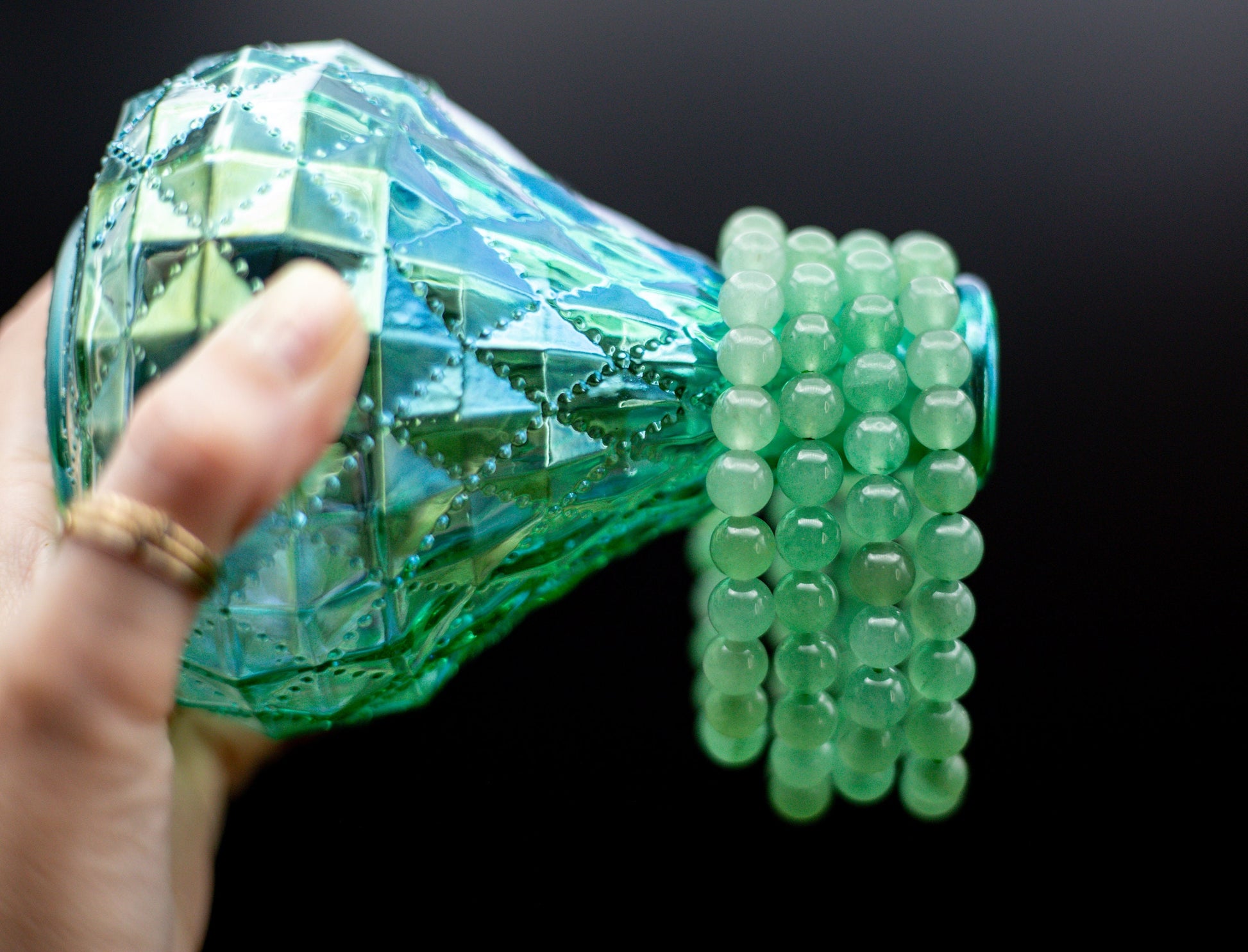 Green Aventurine Bracelet | Crystal Beaded Bracelets