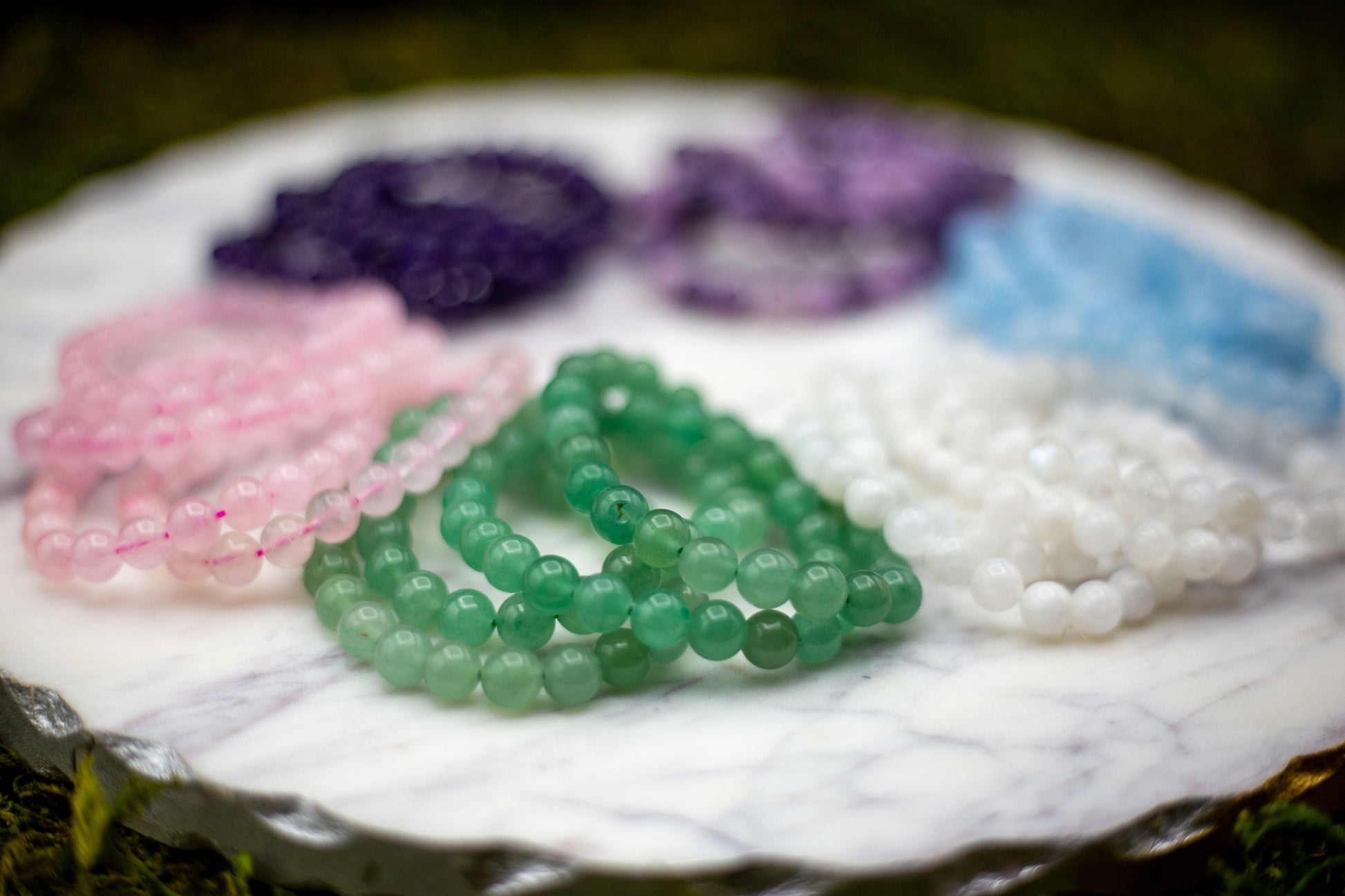 Green Aventurine Bracelet | Crystal Beaded Bracelets