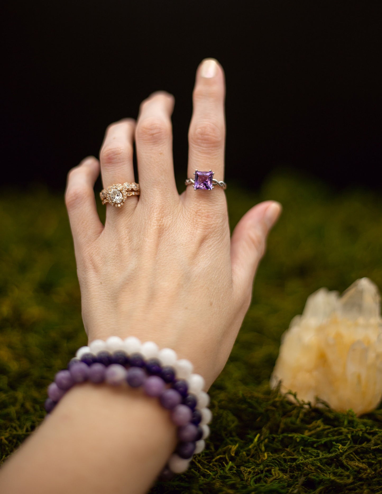 Gorgeous Amethyst Ring | High Quality Gemstone Jewelry