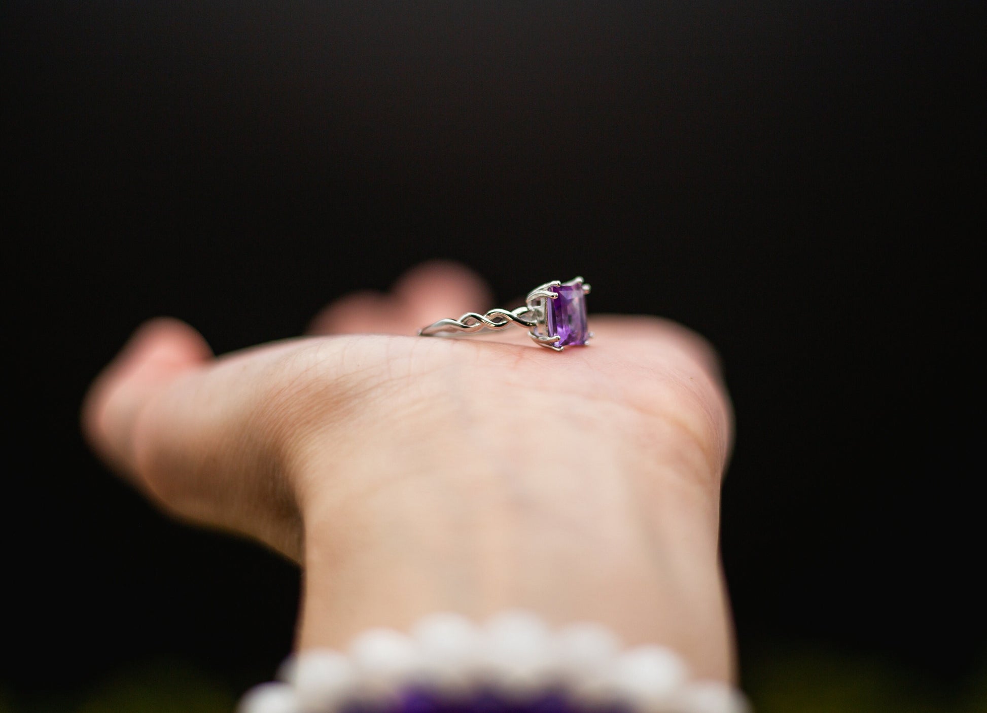 Gorgeous Amethyst Ring | High Quality Gemstone Jewelry