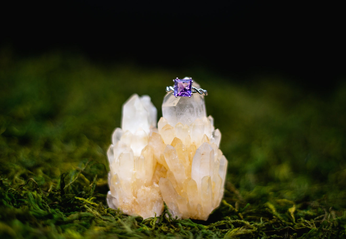 Gorgeous Amethyst Ring | High Quality Gemstone Jewelry