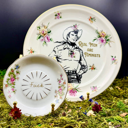 'Fuck' Starburst (profanity plate series)