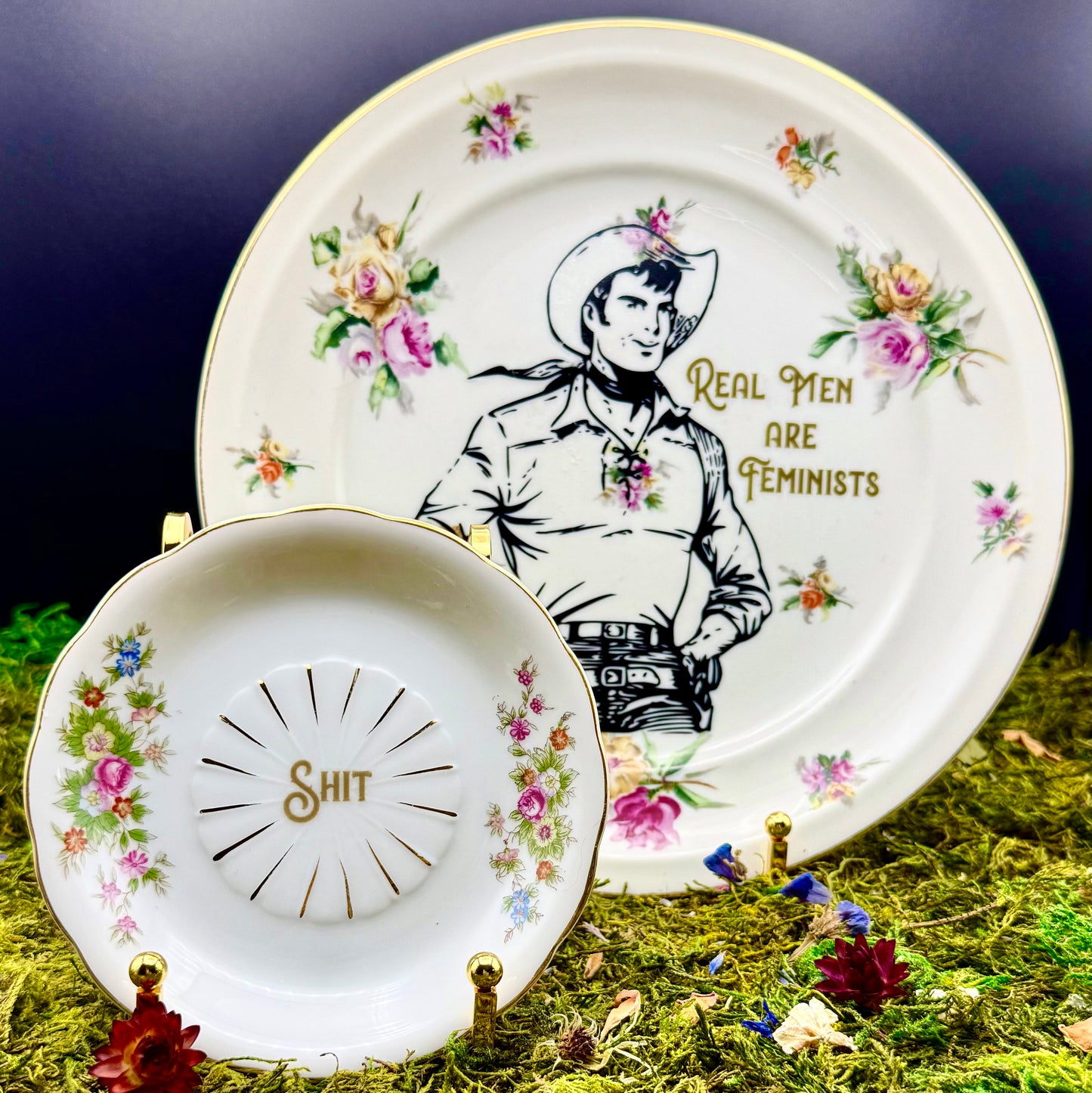 "Shit" Starburst (profanity plate series)