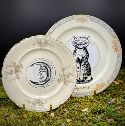 'Man in Moon,' Old Rose (8.25 in plate)