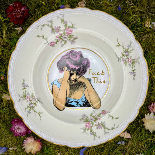 'So Lady Like,' Old Rose (8.25 in plate)