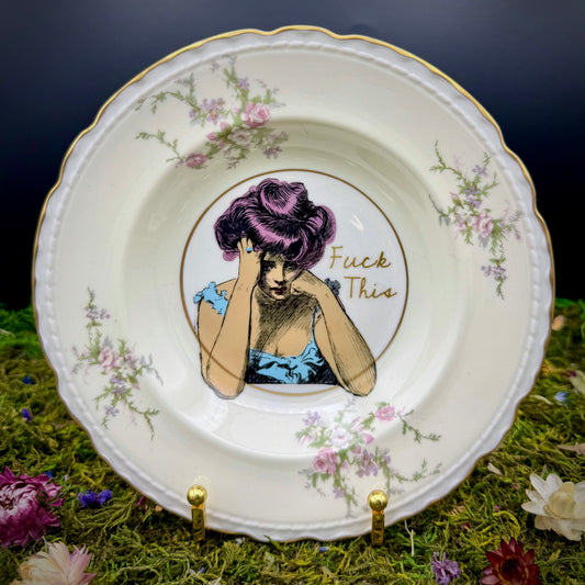'So Lady Like,' Old Rose (8.25 in plate)