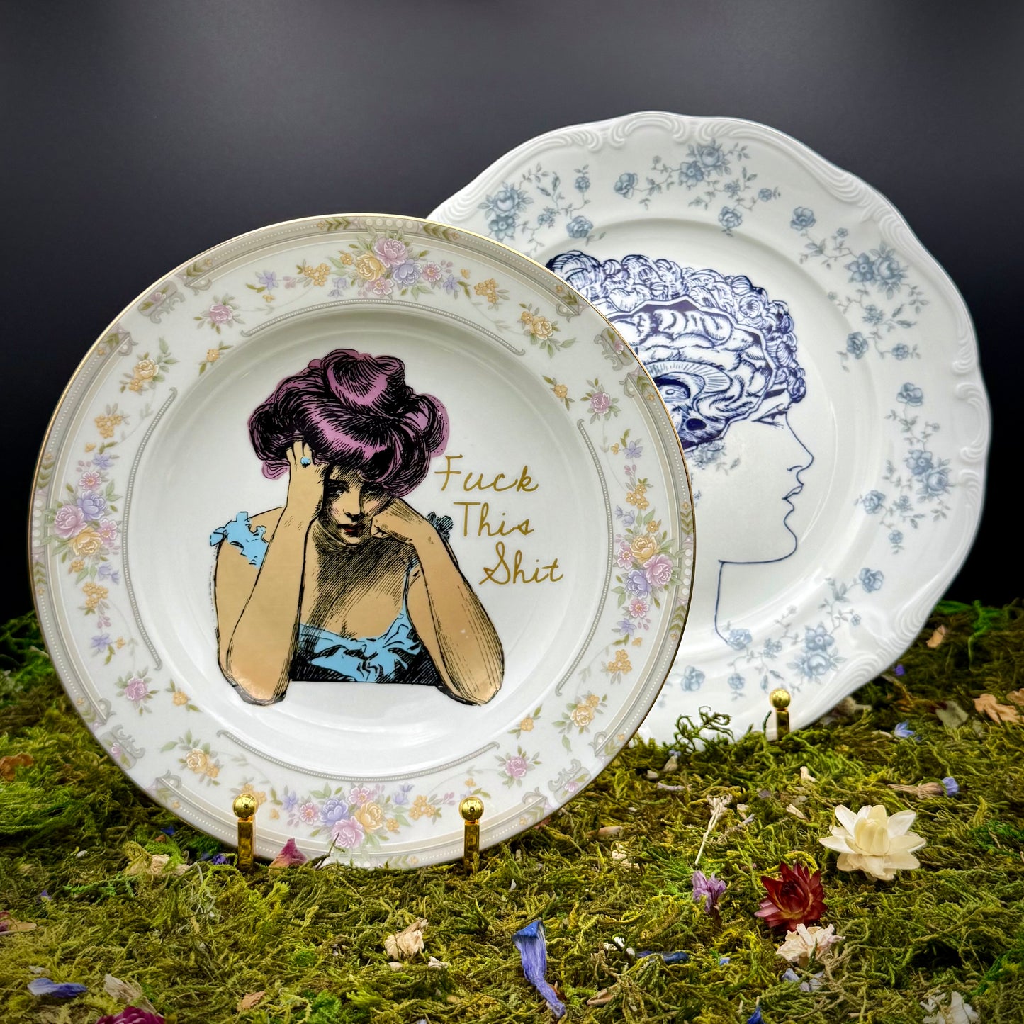 'Fuck This Shit,' (8.5 in plate)