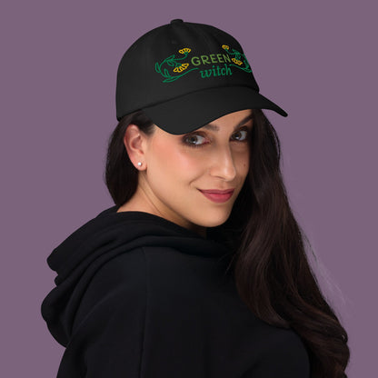 "Green Witch" Dad Hat