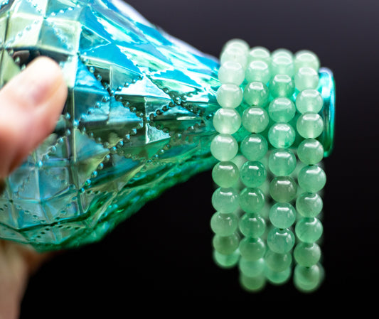Green Aventurine Bracelet | Crystal Beaded Bracelets