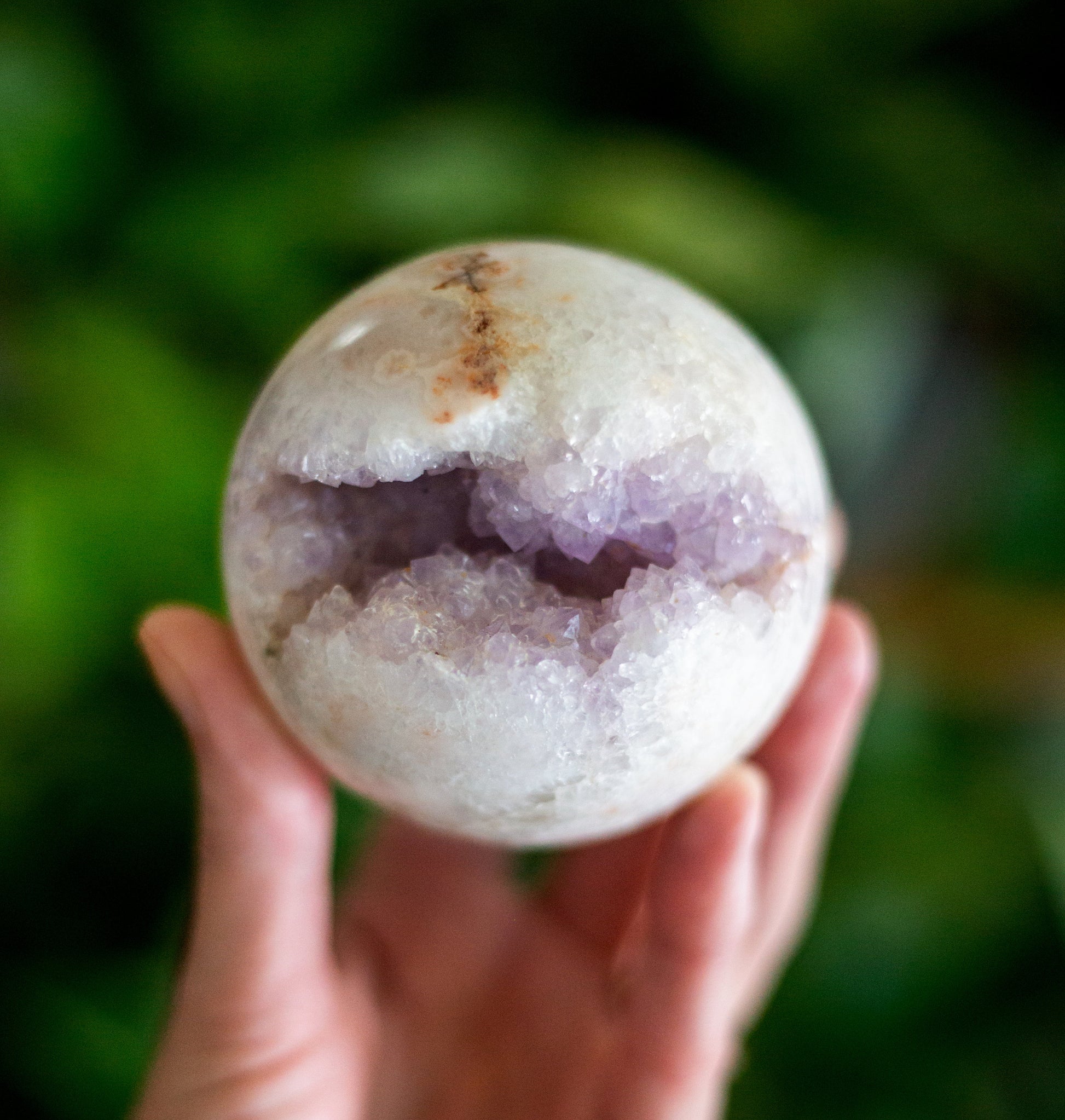 Pink Amethyst Druzy Sphere